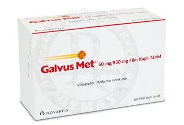 GALVUS MET 50/850 mg 60 tablet kutu görseli