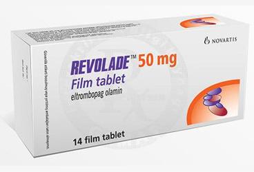 REVOLADE 50 mg 14 film tablet { Novartis } kutu görseli