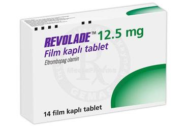 REVOLADE 12.5 mg 14 film kaplı tablet kutu görseli