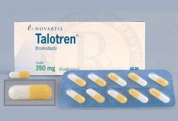 TALOTREN 350 mg 30 kapsül kutu görseli