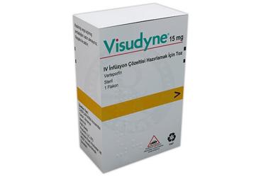 VISUDYNE 15 mg 1 flakon kutu görseli
