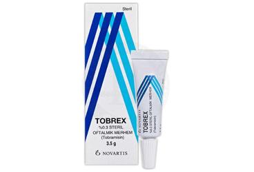 TOBREX %0.3 steril oftalmik pomad kutu görseli