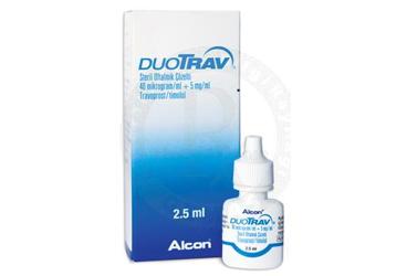 DUOTRAV oftalmik solüsyon 2.5 ml { Novartis } kutu görseli