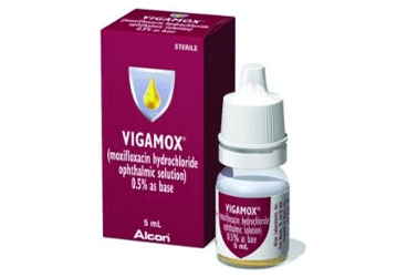 VIGAMOX %0.5 steril oftalmik solüsyon 5 ml { Novartis } kutu görseli