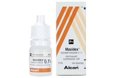 MAXIDEX %0.1 steril oft. süspansiyon (5 ml) { Novartis } kutu görseli