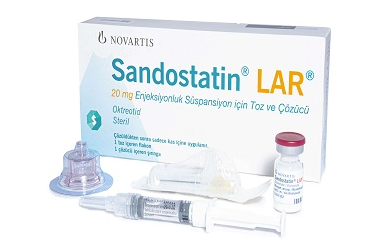 SANDOSTATIN LAR 20 mg 1 flakon kutu görseli