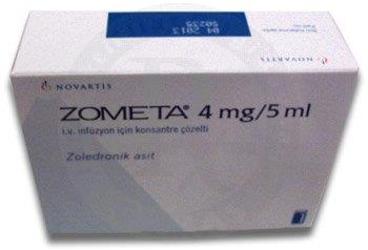 ZOMETA IV 4 mg 1 flakon kutu görseli