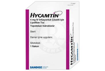 HYCAMTIN IV liyofilize toz içeren enjektabl flakon (4 mg 1 flakon) { Novartis } kutu görseli