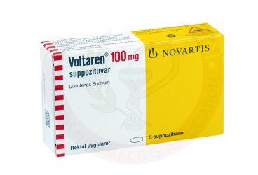 VOLTAREN 100 mg 5 supozituar kutu görseli