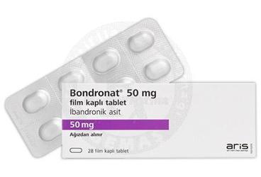 BONDRONAT ROCHE 50 mg 28 film tablet kutu görseli