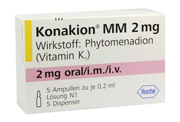 KONAKION MM 2/0.2 ml 5 ampül kutu görseli