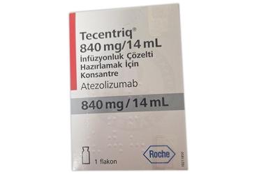 TECENTRIQ 840 mg/14 ml infüzyonluk çözelti hazırlamak için konsantre kutu görseli