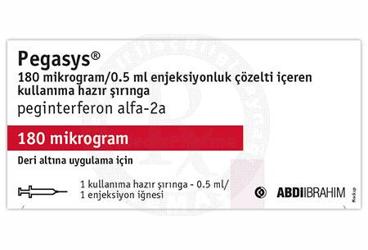 PEGASYS 180 mcg 1 hazır şırınga kutu görseli