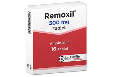 REMOXIL 500 mg 16 tablet kutu görseli
