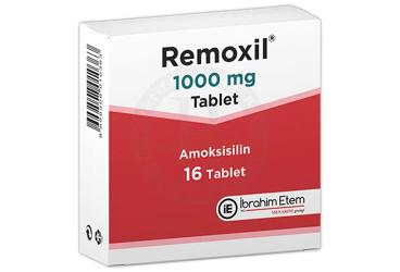 REMOXIL 1 gr 16 tablet kutu görseli