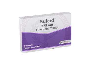 SULCID 375 mg 14 film tablet kutu görseli