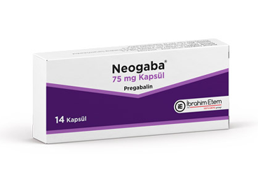 NEOGABA 75 mg 56 kapsül kutu görseli