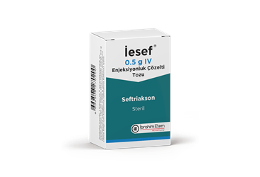 IESEF IV 0.5 gr 1 flakon kutu görseli