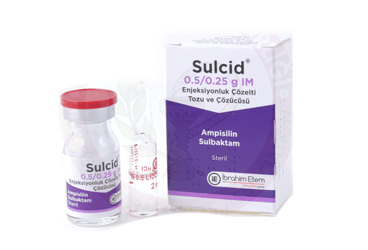 SULCID IM 500 mg 1 flakon kutu görseli