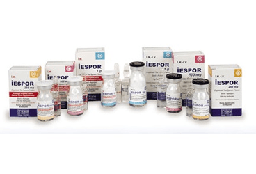 IESPOR IV/IM 250 mg 1 flakon kutu görseli