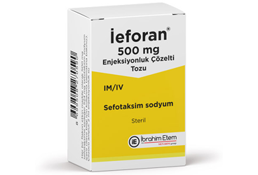 IEFORAN 500 mg IM/IV 15ml enjektabl flakon+2ml çözücü ampül kutu görseli