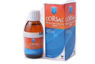 CORSAL 120 ml şurup kutu görseli