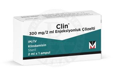 CLIN 300 mg 1 ampül kutu görseli