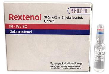 PANTEBIOL 500 mg 2 ml 5 ampül kutu görseli