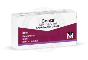 GENTA 120 mg 1 ampül kutu görseli