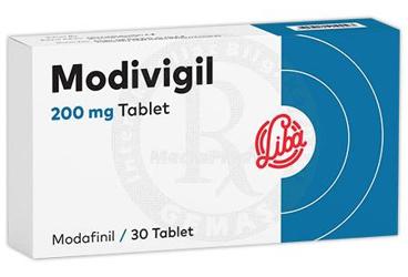 MODIVIGIL 200 mg 30 tablet { Liba } kutu görseli