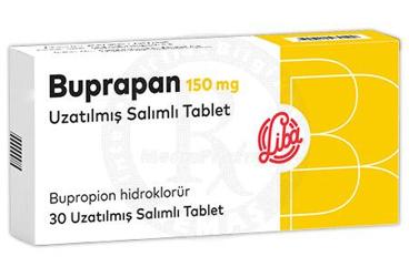BUPRAPAN 150 mg uzatılmış salınımlı tablet (30 tablet) kutu görseli