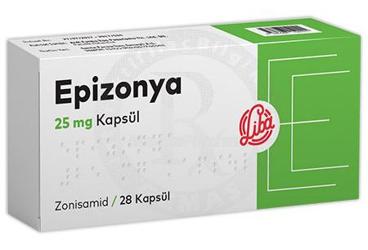 EPIZONYA 25 mg kapsül (28 kapsül) { Liba } kutu görseli