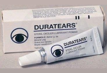 DURATEARS steril 3.5 gr pomad kutu görseli