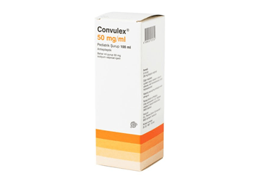CONVULEX 50 mg 100 ml şurup kutu görseli