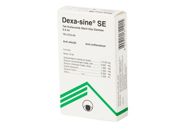 DEXA-SINE SE 0.4ML 1.3 mg 10 doz oft.solüsyon kutu görseli