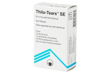 THILO-TEARS SE göz damlası 0.5 gr x 20 tek doz kutu görseli