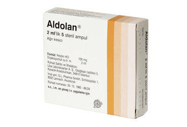 ALDOLAN GEROT 100 mg 5 ampül kutu görseli