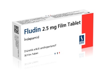 FLUDIN 2.5 mg 30 film tablet kutu görseli
