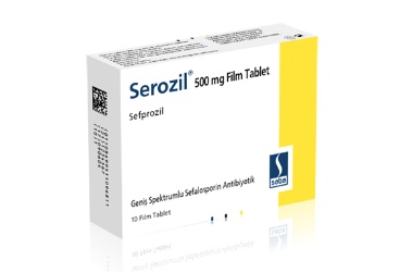 SEROZIL 500 mg 10 film tablet kutu görseli