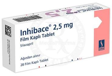 INHIBACE 2.5 mg 28 tablet kutu görseli