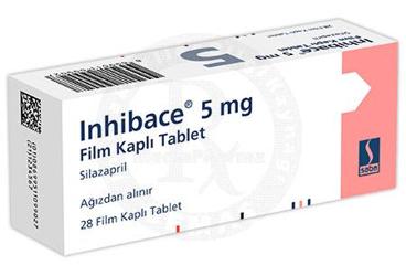 INHIBACE 5 mg 28 tablet kutu görseli