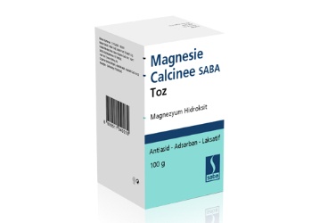 MAGNESIE CALCINEE SABA toz kutu görseli