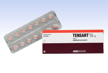 TENSART 16 mg 84 tablet kutu görseli