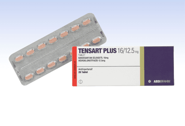 TENSART PLUS 16/12.5 mg 84 tablet kutu görseli