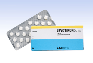 LEVOTIRON 50 mcg 50 tablet kutu görseli