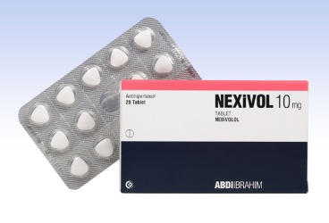 NEXIVOL 10 mg 28 tablet kutu görseli