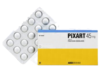 PIXART 45 mg 60 tablet kutu görseli