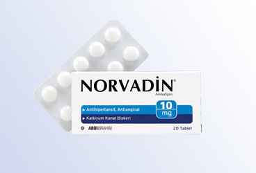NORVADIN 10 mg 20 tablet kutu görseli