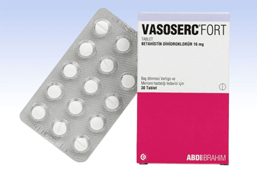 VASOSERC 16 mg 30 tablet {8699514018544} kutu görseli