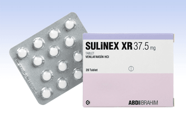 SULINEX 37.5 mg XR 28 tablet kutu görseli